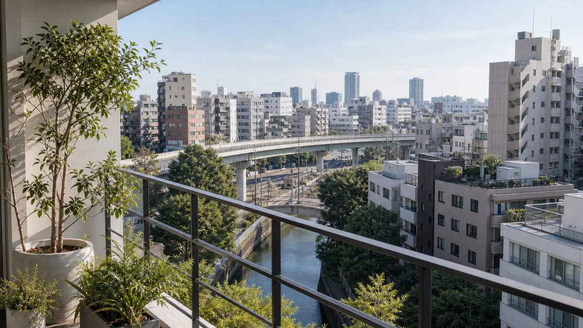 三軒茶屋周辺を想起させる生活感のある街並み